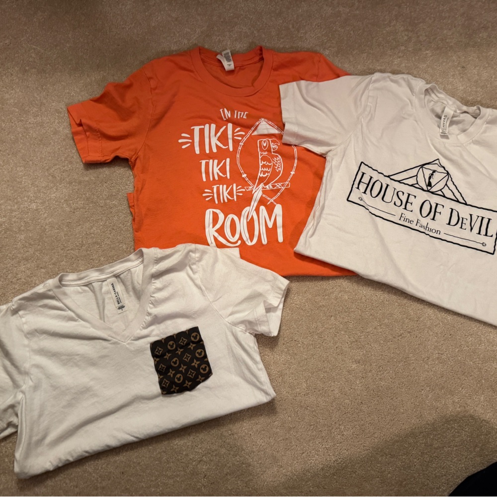 Disney themed tees